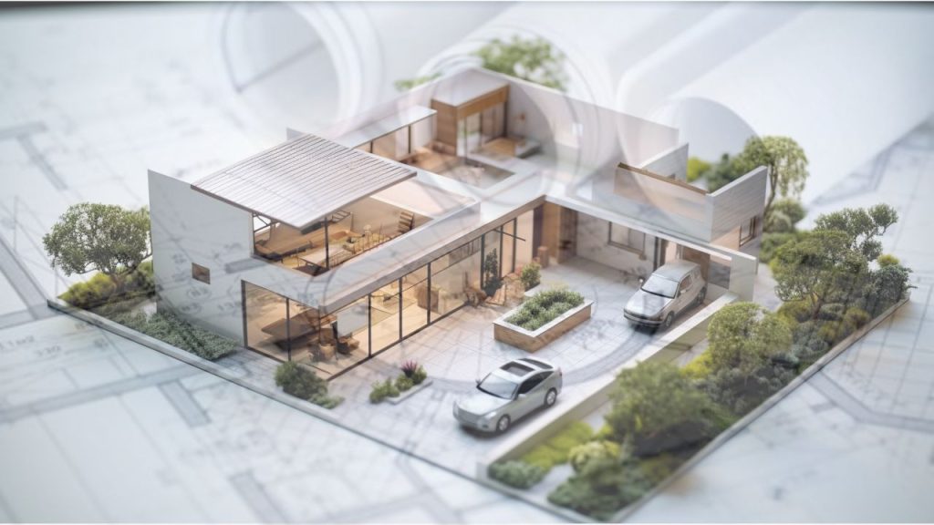 3D Rendering for House Plans