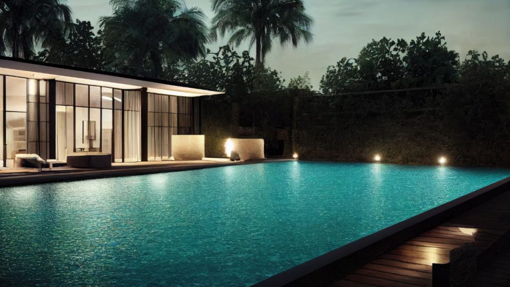3D Rendering for Swimming Pool