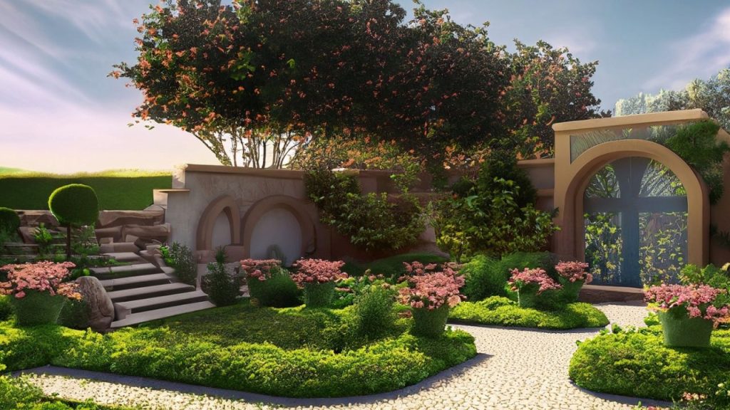 3D Rendering for Garden Cost